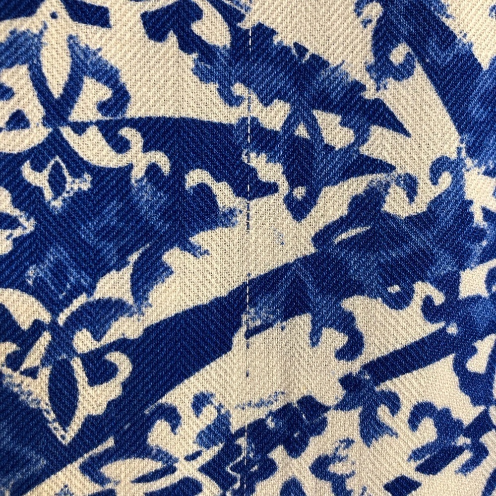 Island Republic Aloha Silk Button Shirt Hawaiian Shirt Blue Men's Size: Large‎ - Picture 7 of 9